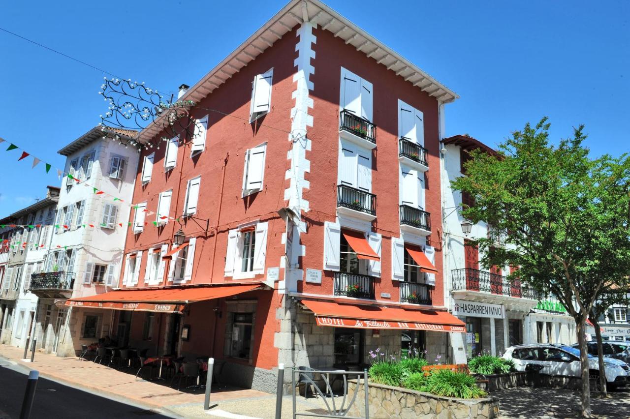 Hotel Les Tilleuls Hasparren Exterior foto
